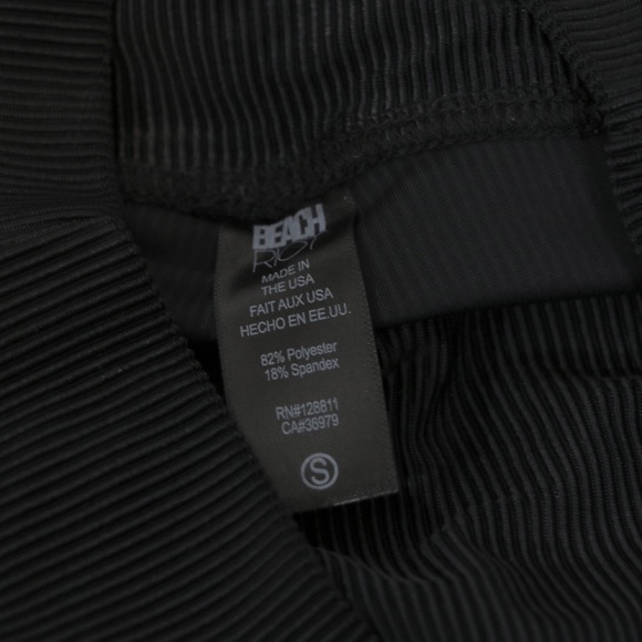 Beach Riot Core Collection Ribbed Bike Short Black Small NEW - Picture 7 of 7